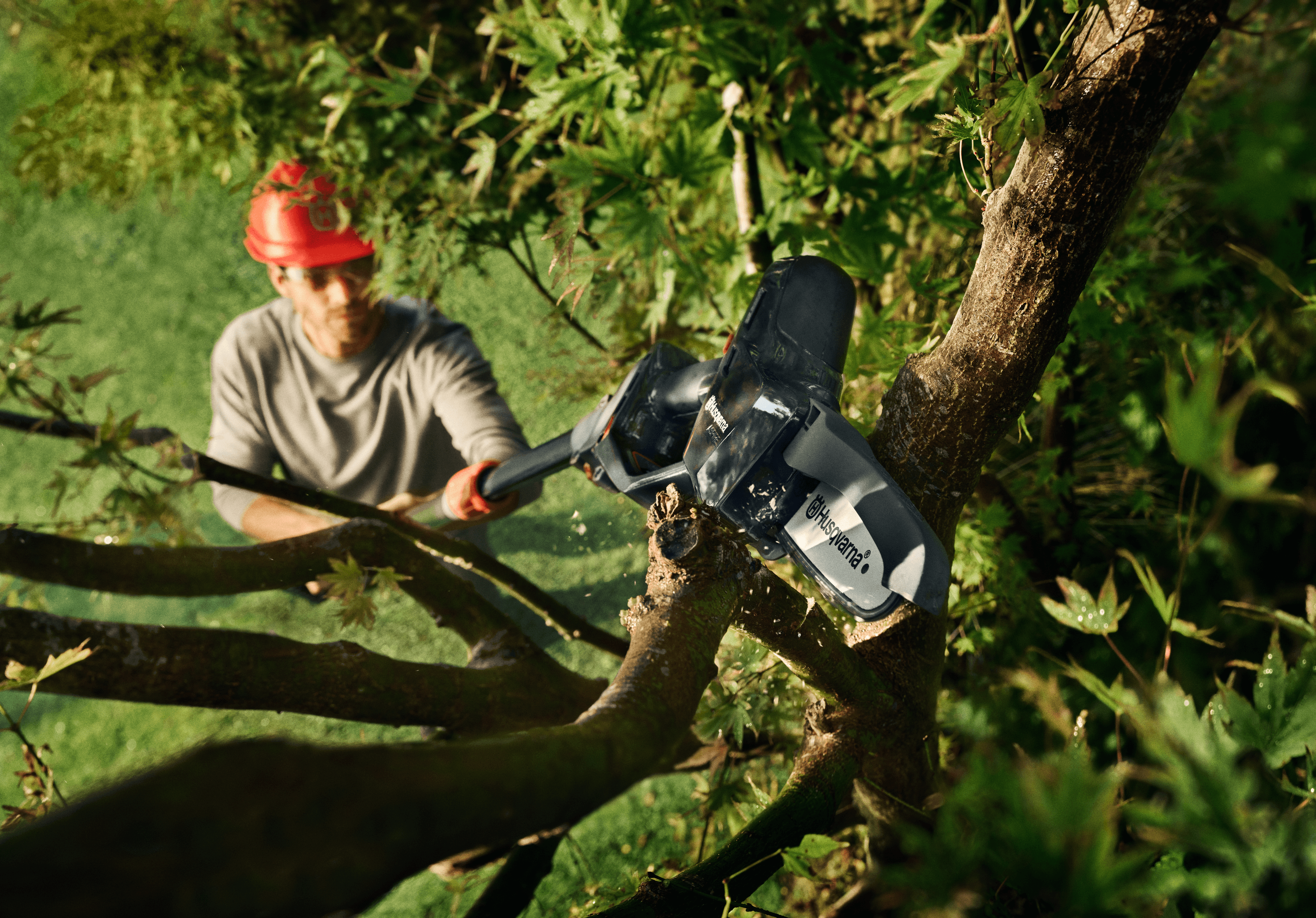 Aspire™ Pruner 18V + Pole Kit With 4.0Ah Battery and 2.5Ah Charger image 2